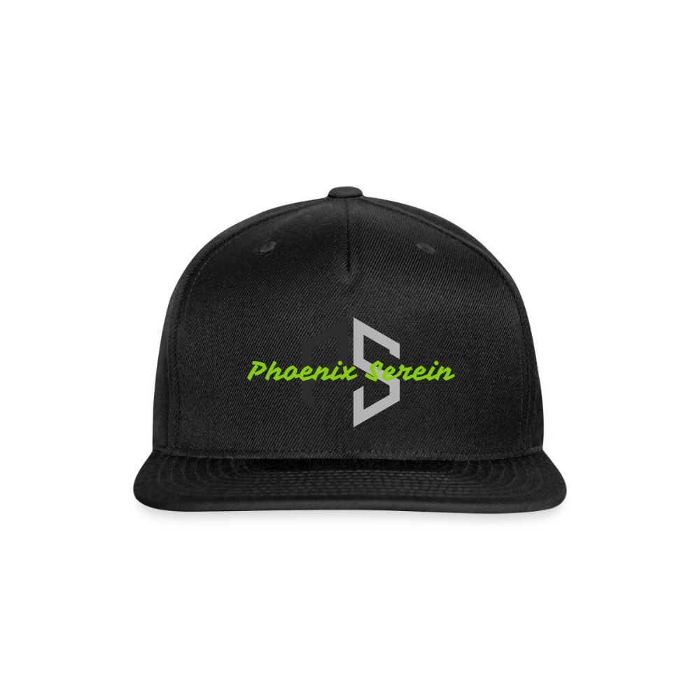 PS Logo Snapback - black