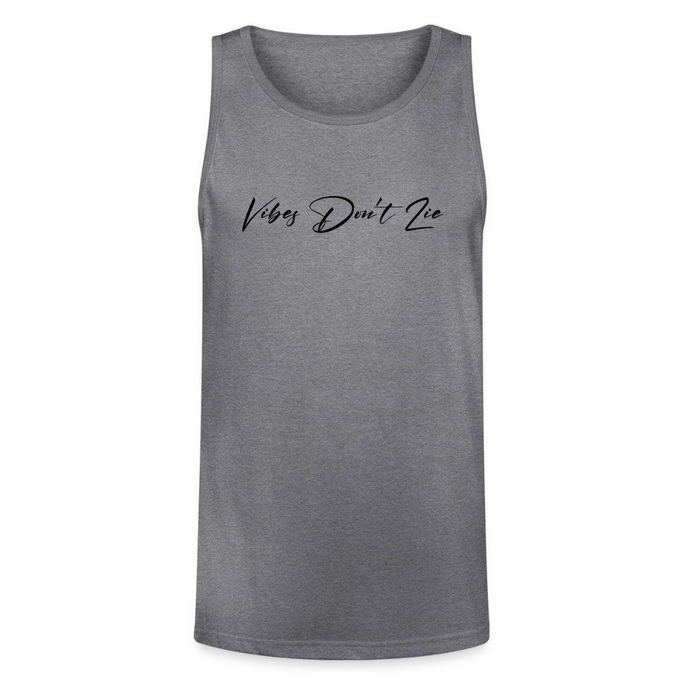 Vibes Don’t Lie Tank Top Men - heather gray
