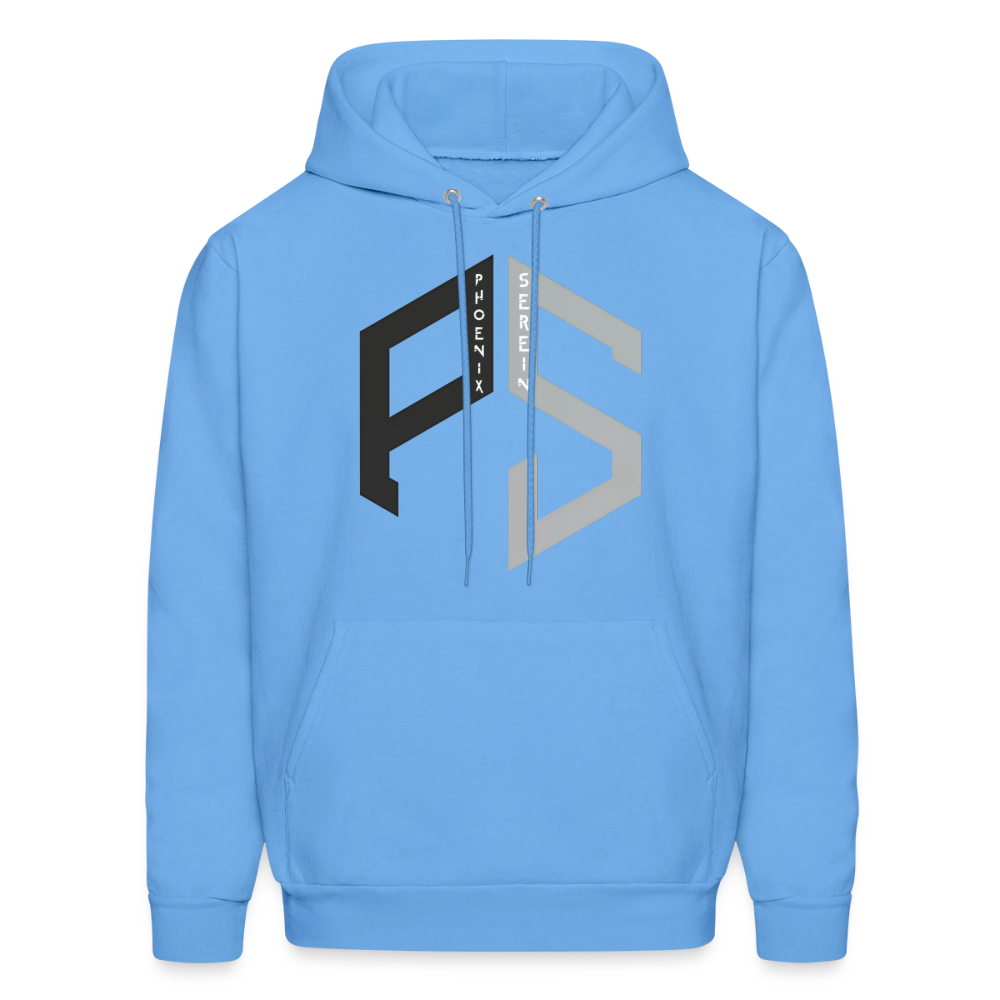 PS Logo Hoodie Mens - carolina blue