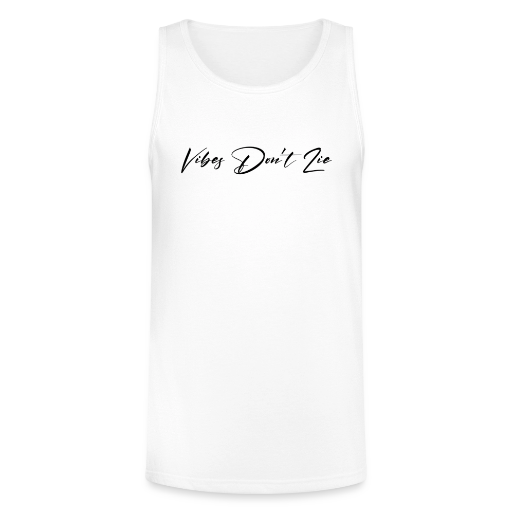 Vibes Don’t Lie Tank Top Men - white