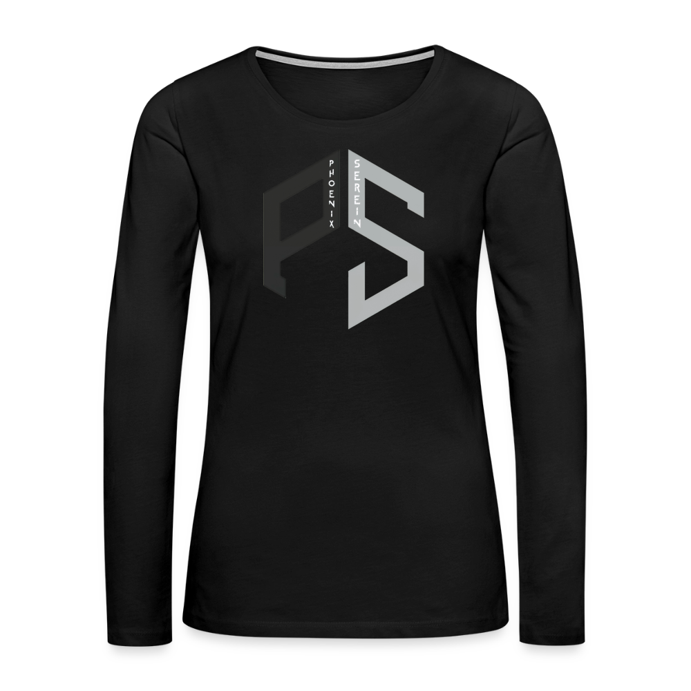 PS Logo Long Sleeve T-Shirt Women - black