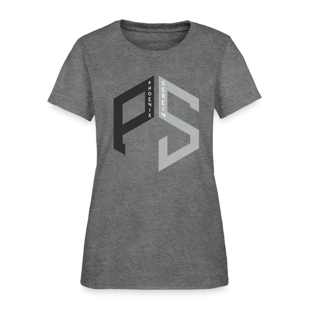 PS Logo T-Shirt Women - graphite heather