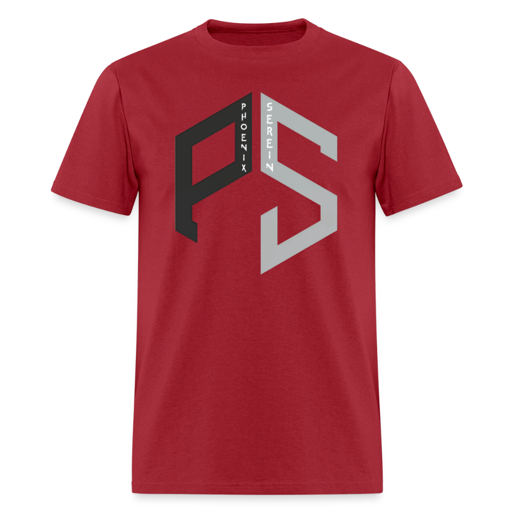 PS Logo T-Shirt - dark red