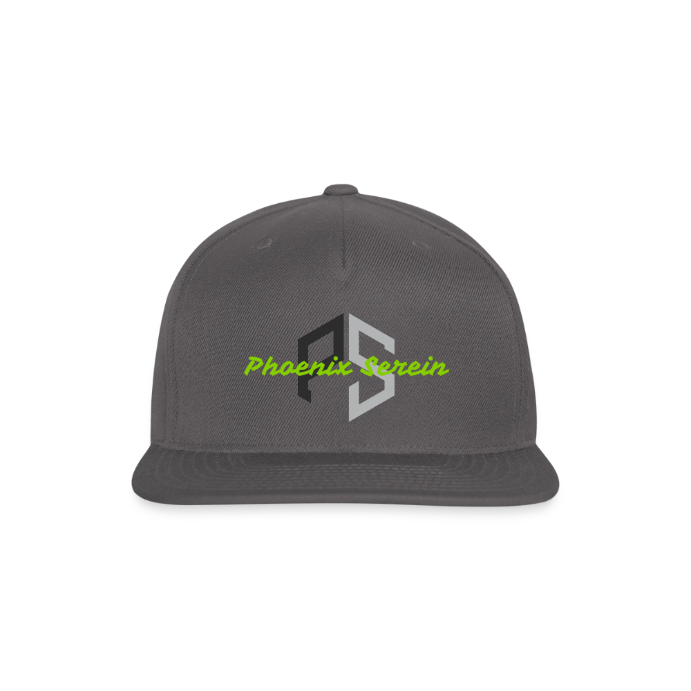 PS Logo Snapback - dark grey
