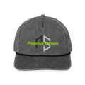 PS Logo Vintage Washed Cap - washed black