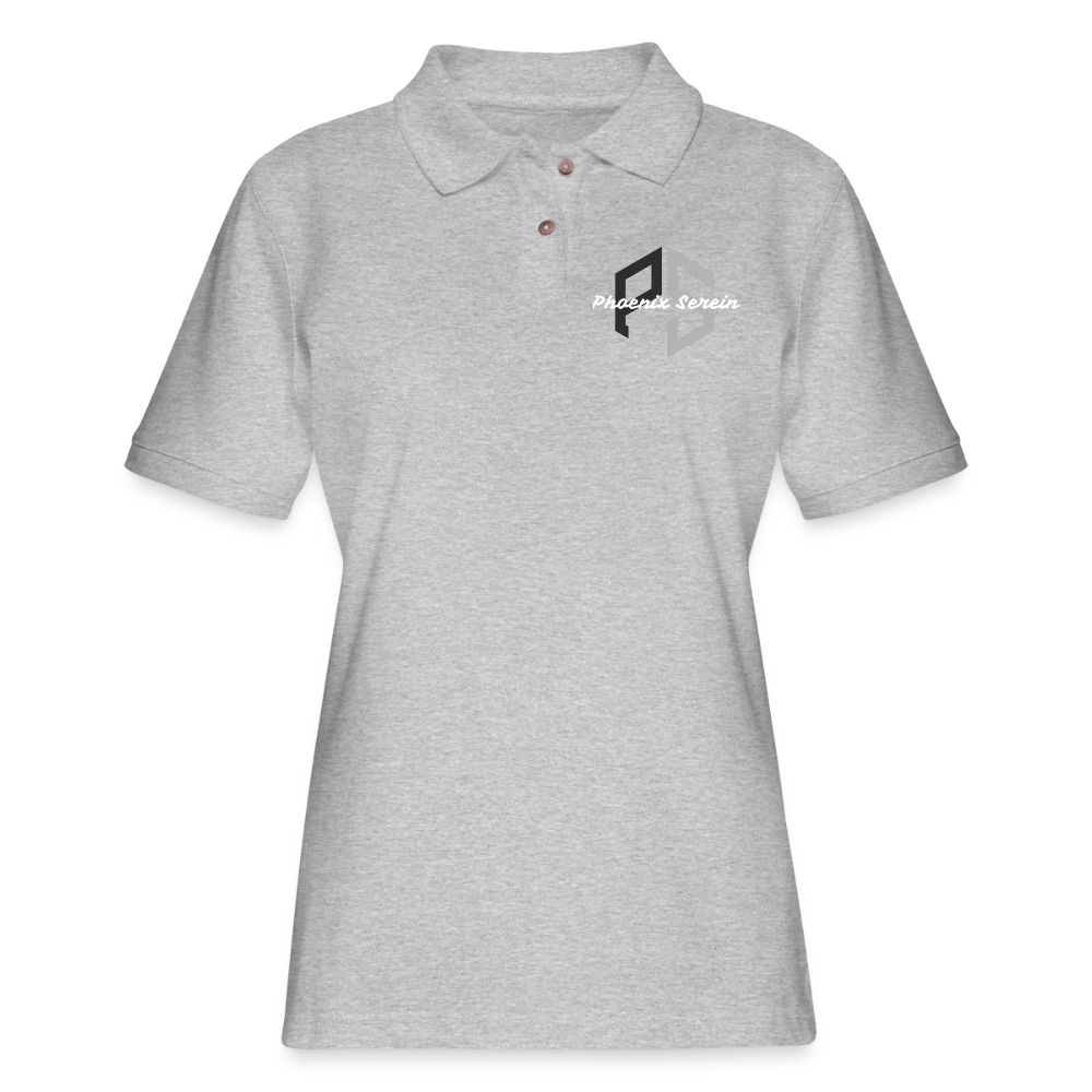 PS Logo Polo Women - heather gray