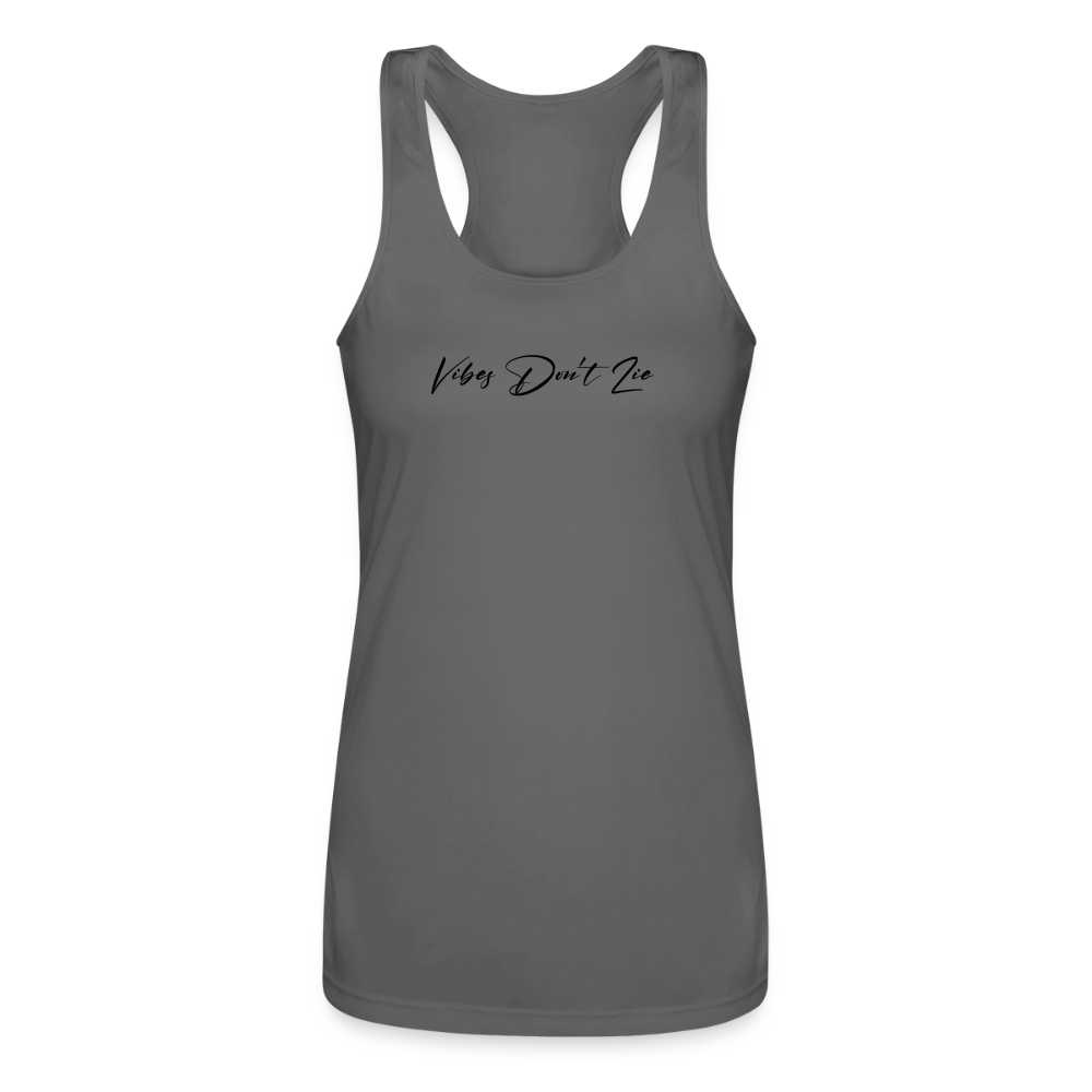 Vibes Don’t Lie Tank Top Women - charcoal