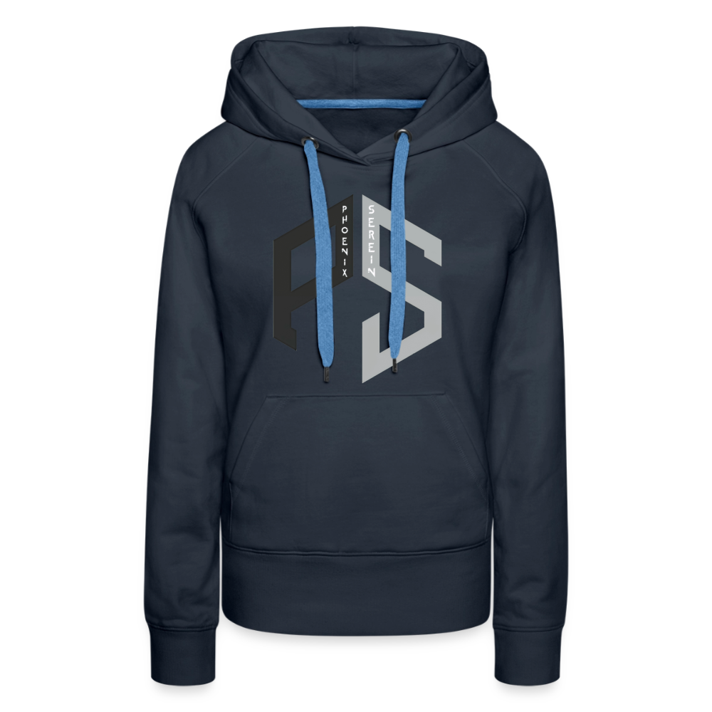 PS Logo Hoodie Women - navy