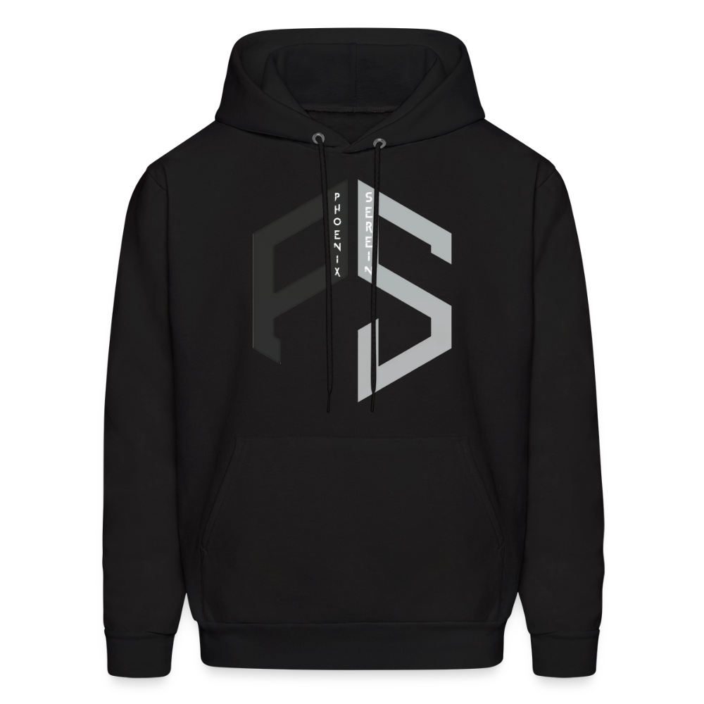 PS Logo Hoodie Mens - black
