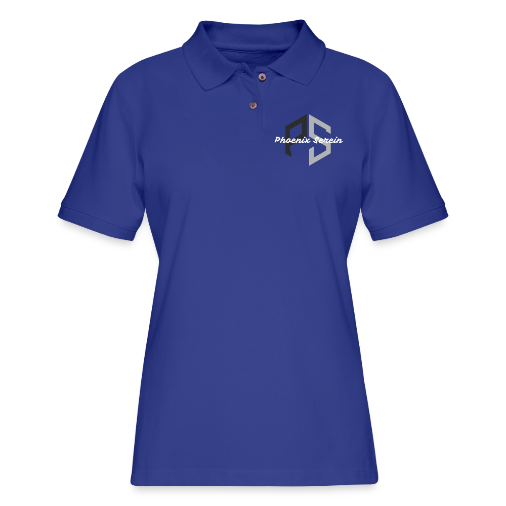 PS Logo Polo Women - royal blue