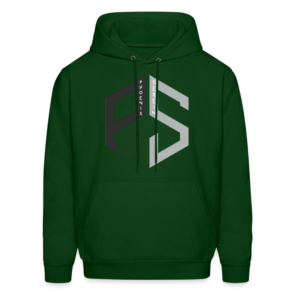 PS Logo Hoodie Mens - forest green