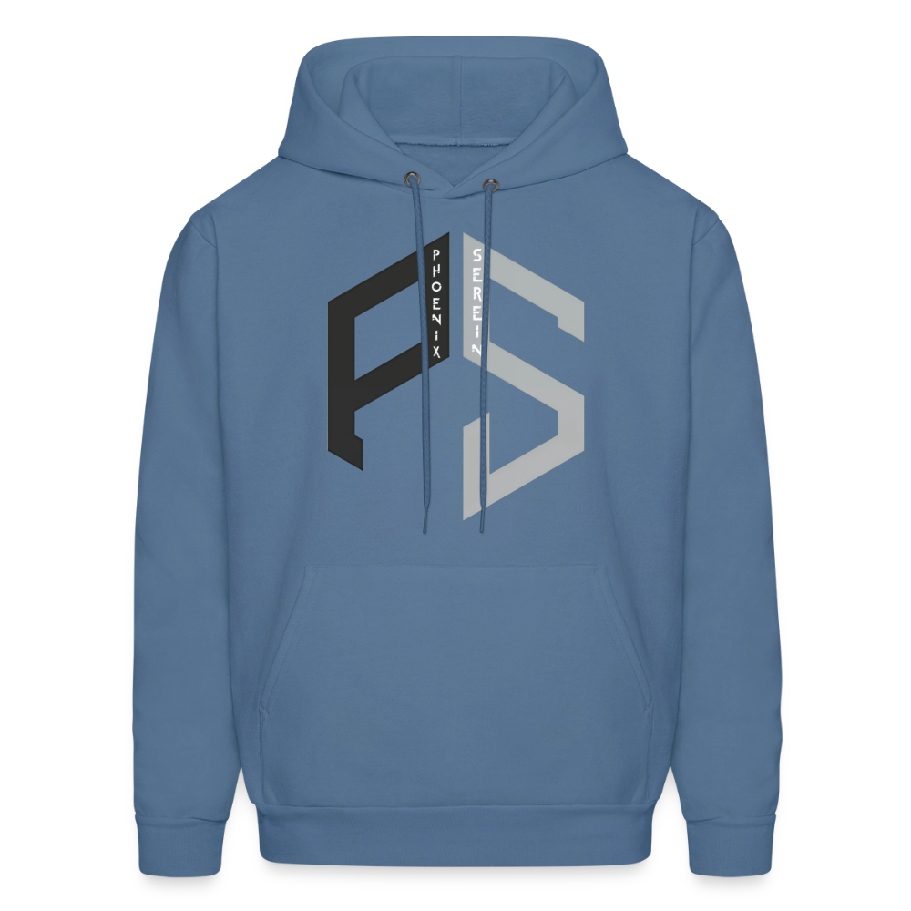 PS Logo Hoodie Mens - denim blue