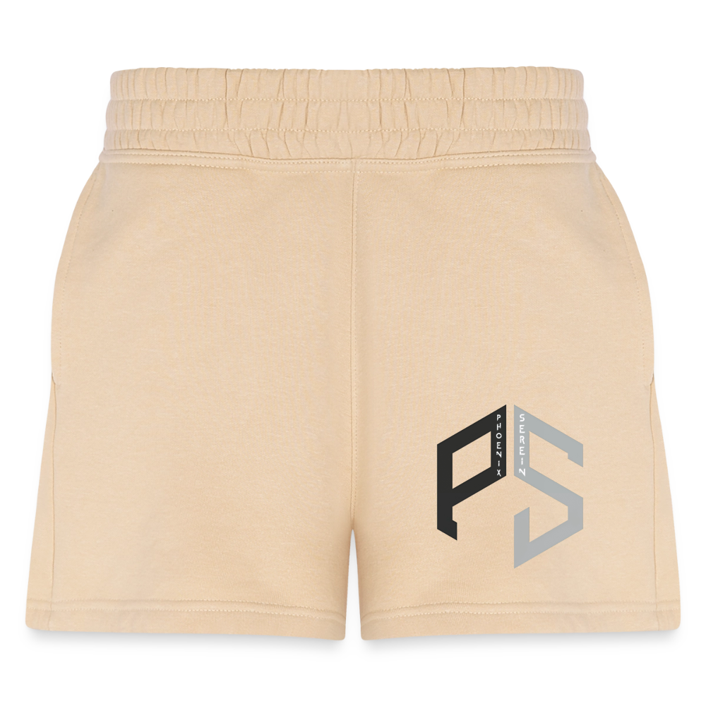 PS Logo Shorts Women - nude